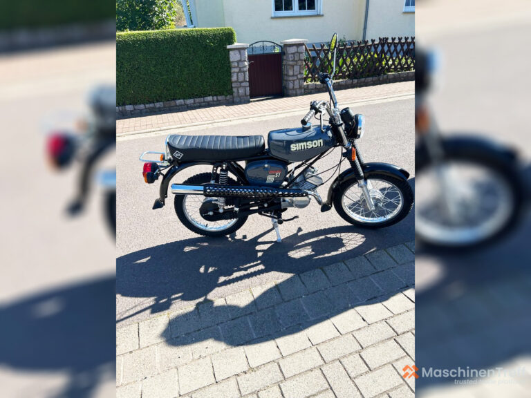 Simson S51 Enduro 1982 - Reconstruída e aprovada para 60km/h