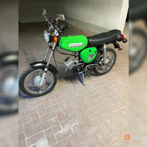 1985 Simson S51 - Vihreä, Uudelleenrakennettu & Päivitys