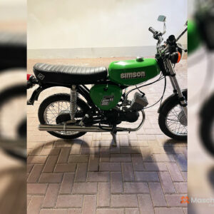 1985 Simson S51 - Vihreä, Uudelleenrakennettu & Päivitys