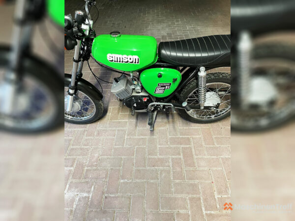 1985 Simson S51 - Vihreä, Uudelleenrakennettu & Päivitys